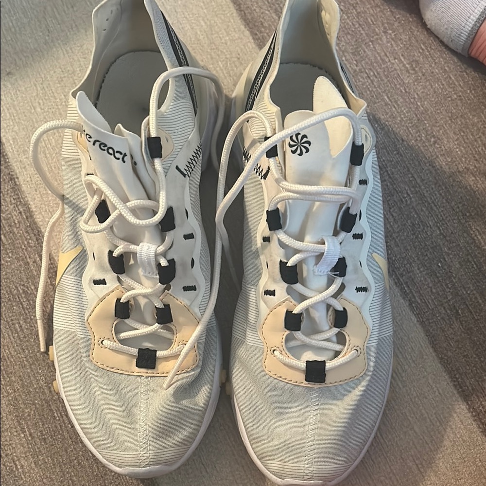 2019 Nike React Element 55 Sneakers ‘Soft Yellow’ - image 7